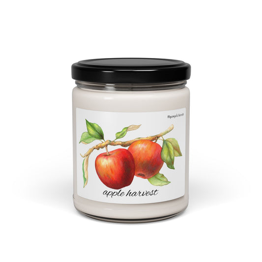 Myangelz Secrets Apple Harvest Scented Soy Candle, 9oz
