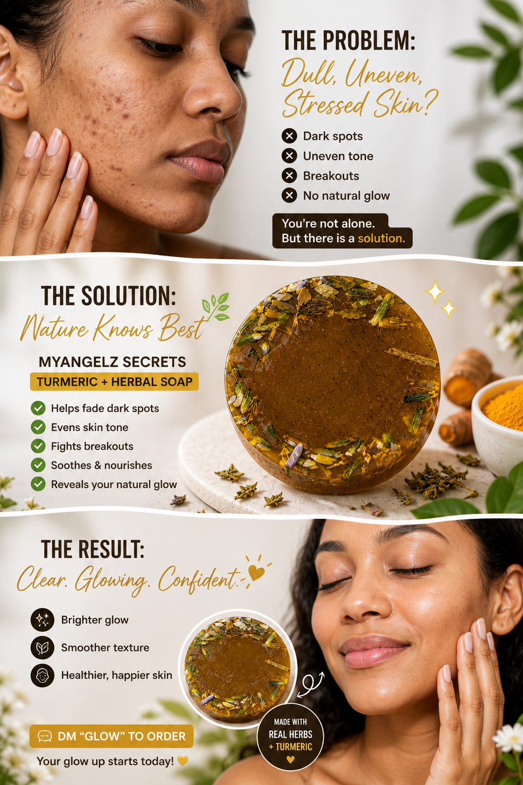 Turmeric Honey Acne Face Soap 🔥🧼